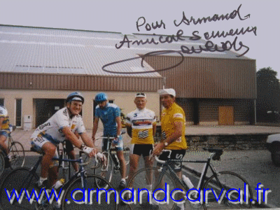 Armand CARVAL et Raymond POULIDOR