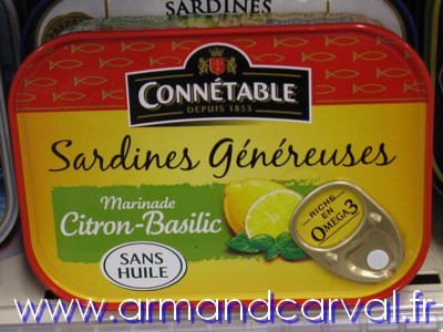 Conserves de sardines