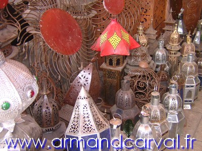 Les ferblantiers à Marrakech