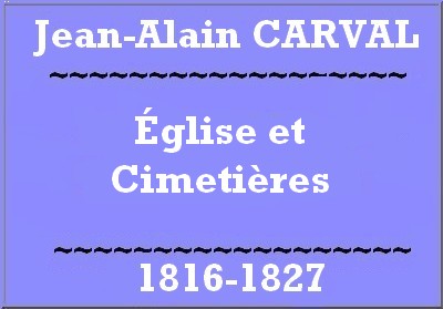 Jean Alain CARVAL 1er maire de PLONEOUR LANVERN