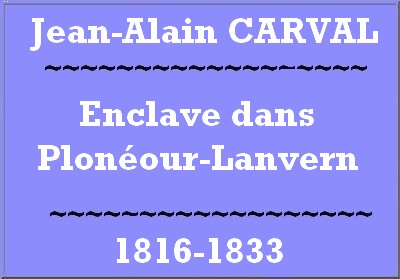 Jean Alain CARVAL 1er maire de PLONEOUR LANVERN