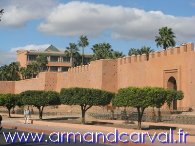 Les remparts de Marrakech