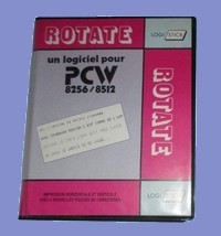 Logiciel Rotate pour PCW